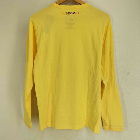 クイックシルバー Quiksilver フロントロゴ L/S Tシャツ メンズ import:M